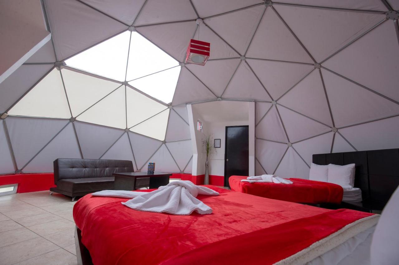 Hotel & Glamping Huasca Sierra Verde Уаска-де-Окампо Екстер'єр фото