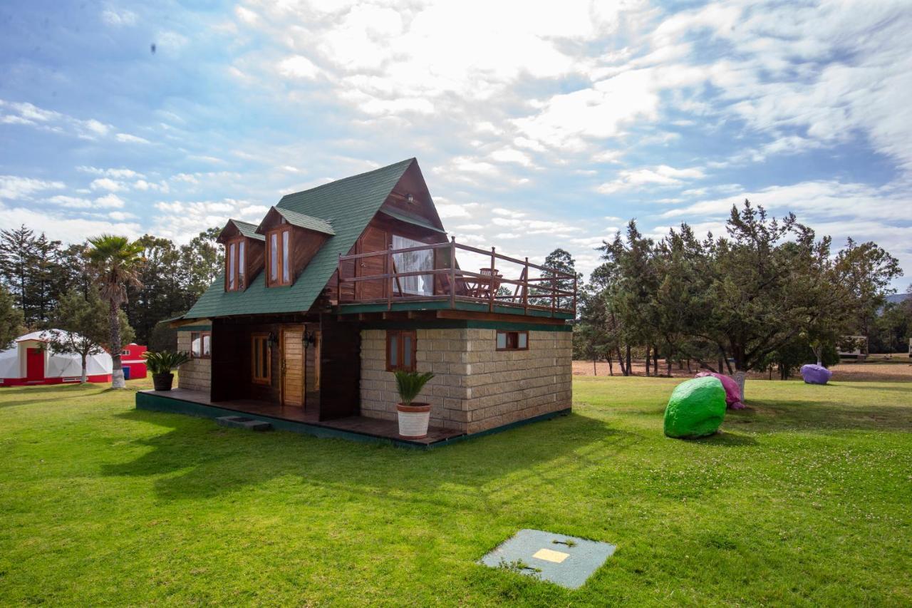 Hotel & Glamping Huasca Sierra Verde Уаска-де-Окампо Екстер'єр фото