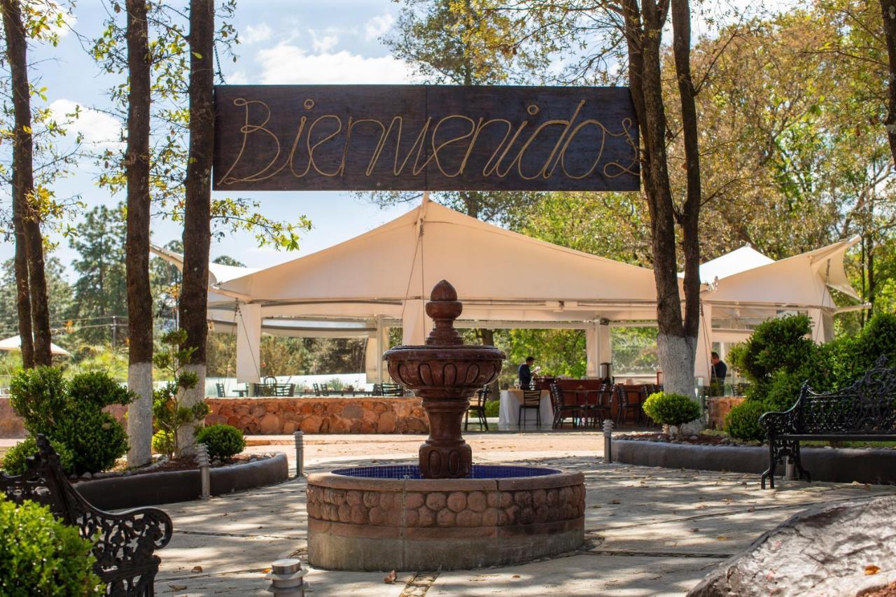 Hotel & Glamping Huasca Sierra Verde Уаска-де-Окампо Екстер'єр фото